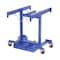 Vestil Blue 4 Cylinder Caddies 4" Poly Swivel With Lock Casters 800 lb CYL-TRUCK-4 - alternate 1
